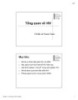 Bài giảng Tổng quan về HIV - TS.BS. Lê Thanh Toàn