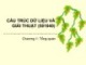 Bài giảng Cấu trúc dữ liệu và giải thuật: Chương 1 - ĐH Bách khoa TP. HCM