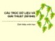 Bài giảng Cấu trúc dữ liệu và giải thuật: Phần mở đầu - ĐH Bách khoa TP. HCM