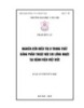Luận án Tiến sĩ Y học: Nghiên cứu điều trị u trung thất bằng phẫu thuật nội soi lồng ngực tại bệnh viện Việt Đức