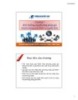 Bài giảng Kế toán chi phí - Chương 7: Ảnh hưởng của phương pháp giá thành trong quá trình ra quyết định