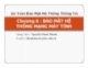Bài giảng An toàn bảo mật hệ thống thông tin: Chương 6 - GV. Nguyễn Minh Thành