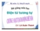 Bài giảng môn Điện tử tương tự: Chương III - GV. Lê Xuân Thành