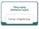 Bài giảng Mạng máy tính: Chương 7 - TS. Ngô Bá Hùng