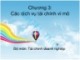 Bài giảng Tài chính vi mô: Chương 3 - ĐH Thương Mại