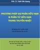 Bài giảng Phương pháp sai phân hữu hạn & phần tử hữu hạn trong truyền nhiệt - PGS. TS Trịnh Văn Quang