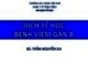 Bài giảng Bộ môn Dịch tễ học: Dịch tễ học bệnh viêm gan B - BS. Trần Nguyễn Du
