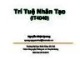 Bài giảng Trí tuệ nhân tạo: Tác tử - Nguyễn Nhật Quang (ĐH Bách khoa Hà Nội)