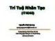 Bài giảng Trí tuệ nhân tạo: Tìm kiếm căn bản - Nguyễn Nhật Quang (ĐH Bách khoa Hà Nội)