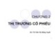 Bài giảng Tài chính tiền tệ: Chương 2 - TS. Trần Thị Mộng Tuyết