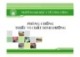 Bài giảng Dinh dưỡng an toàn vệ sinh thực phẩm: Phòng chống thiếu vi chất dinh dưỡng 