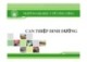Bài giảng Dinh dưỡng an toàn vệ sinh thực phẩm: Can thiệp dinh dưỡng 