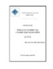 Tập bài giảng Pháp luật về khiếu nại và khiếu kiện hành chính - ThS. Diệp Thành Nguyên