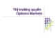 Bài giảng Thị trường tài chính - Bài 10: Thị trường quyền Options Markets