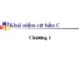 Bài giảng Lập trình cơ bản - Chương 1: Khái niệm cơ bản C