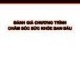 Bài giảng Tổ chức và quản lý hệ thống y tế - Chương 9: Đánh giá chương trình chăm sóc sức khỏe ban đầu