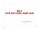 Bài giảng Thuế: Bài 2 - Ths. Nguyễn Minh Đức