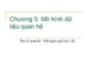 Bài giảng Kỹ thuật phần mềm ứng dụng: Chương 5.2