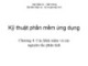 Bài giảng Kỹ thuật phần mềm ứng dụng: Chương 4