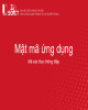 Bài giảng Mật mã ứng dụng: Mã xác thực thông điệp