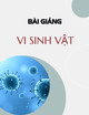 Bài giảng Vi sinh vật: Đại cương về miễn dịch và ứng dụng