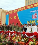 Đại học Kỹ thuật - Hậu cần CAND khai giảng năm học mới